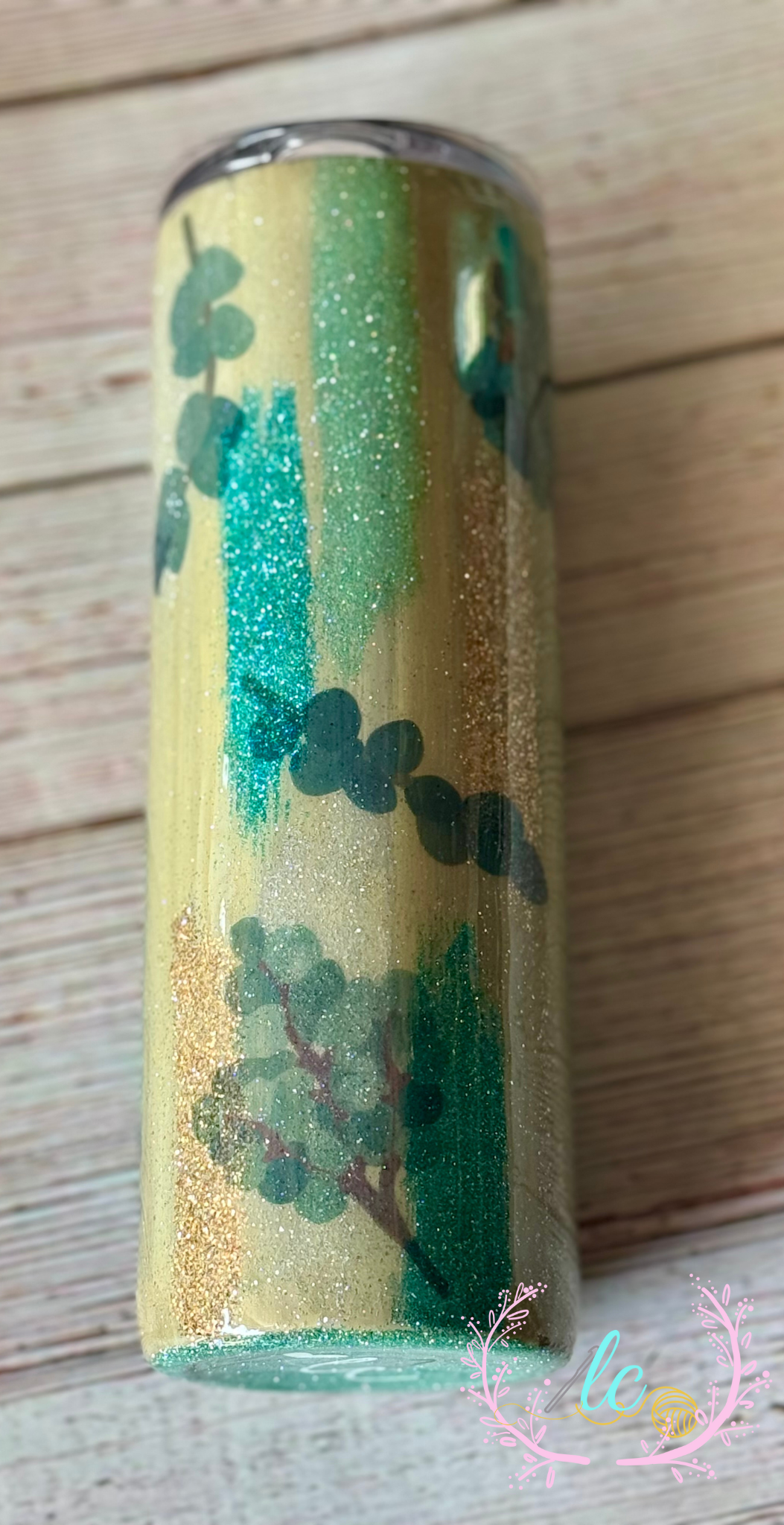 Eucalyptus Brush Stroke Tumbler