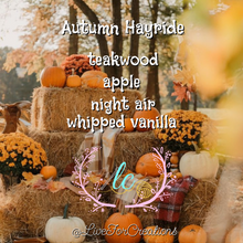 Load image into Gallery viewer, Autumn Hayride Car Freshie
